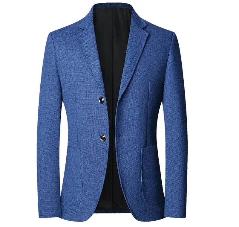 Blazer Masculino Vormount VT101 em algodão, design clássico que combina elegância e conforto, perfeito para todas as ocasiões.