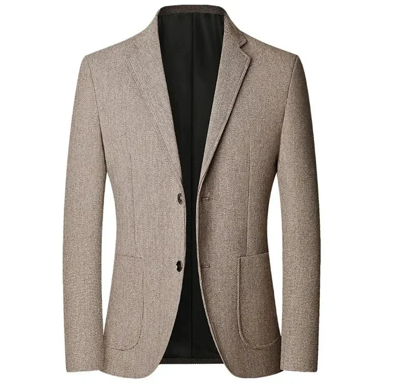 Blazer Masculino Vormount VT101 em algodão, design clássico que combina elegância e conforto, perfeito para todas as ocasiões.