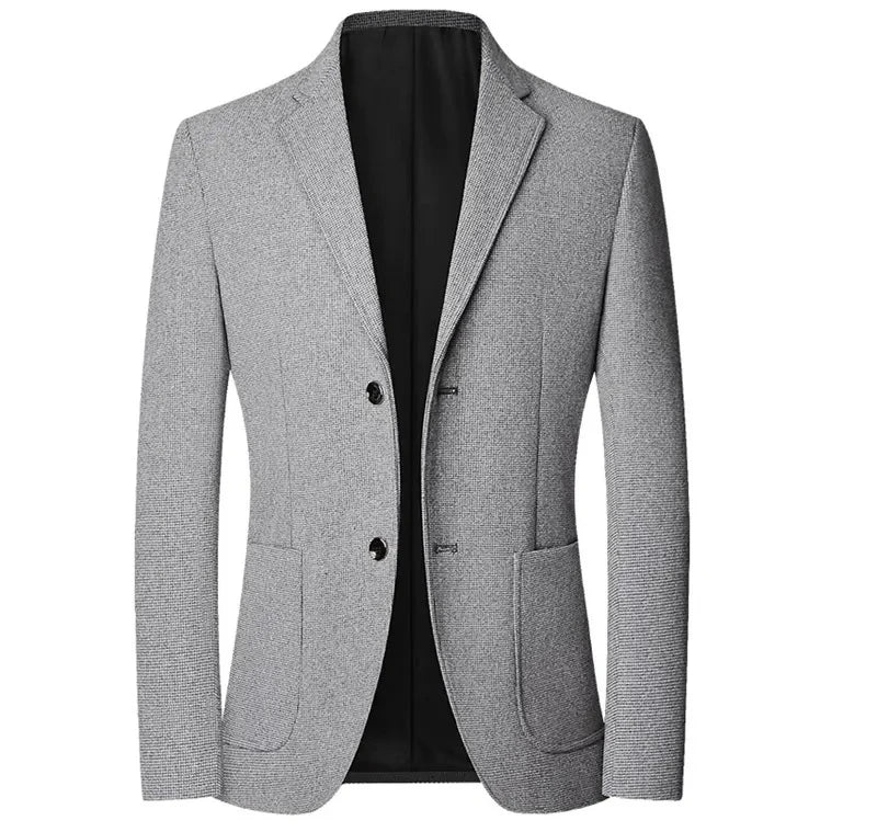 Blazer Masculino Vormount VT101 em algodão, design clássico que combina elegância e conforto, perfeito para todas as ocasiões.