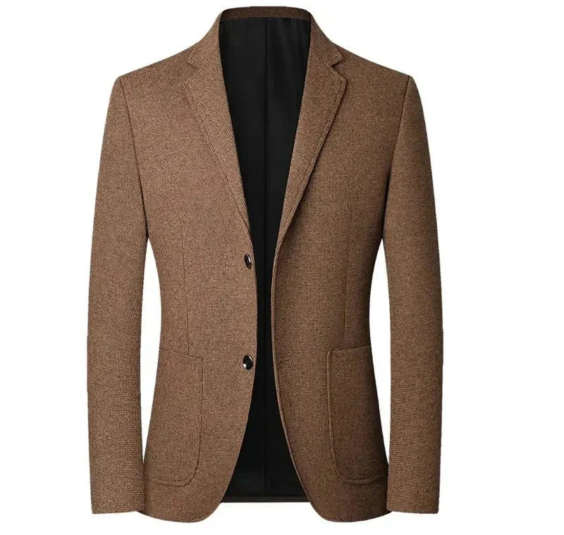 Blazer Masculino Vormount VT101 em algodão, design clássico que combina elegância e conforto, perfeito para todas as ocasiões.