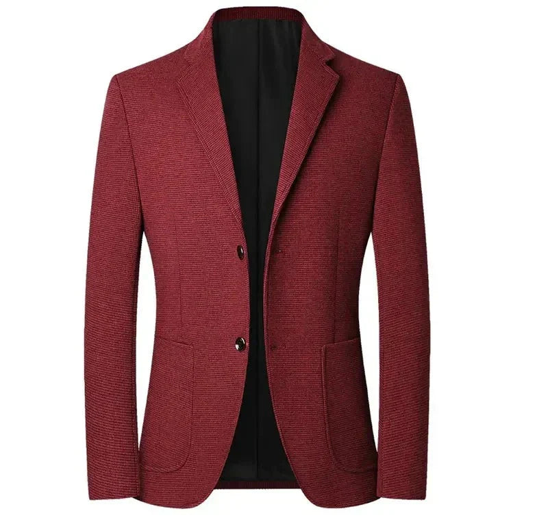 Blazer Masculino Vormount VT101 em algodão, design clássico que combina elegância e conforto, perfeito para todas as ocasiões.