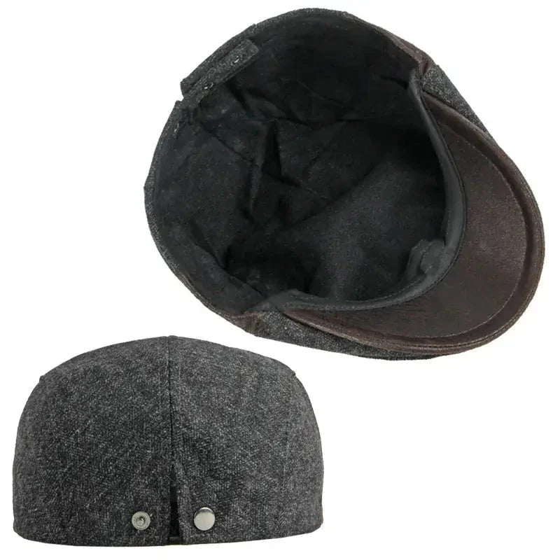 Boina Masculina Italiana Vormount VT095 em cores clássicas, une estilo e conforto, ideal para ocasiões casuais ou formais, com toque macio e ajuste perfeito.