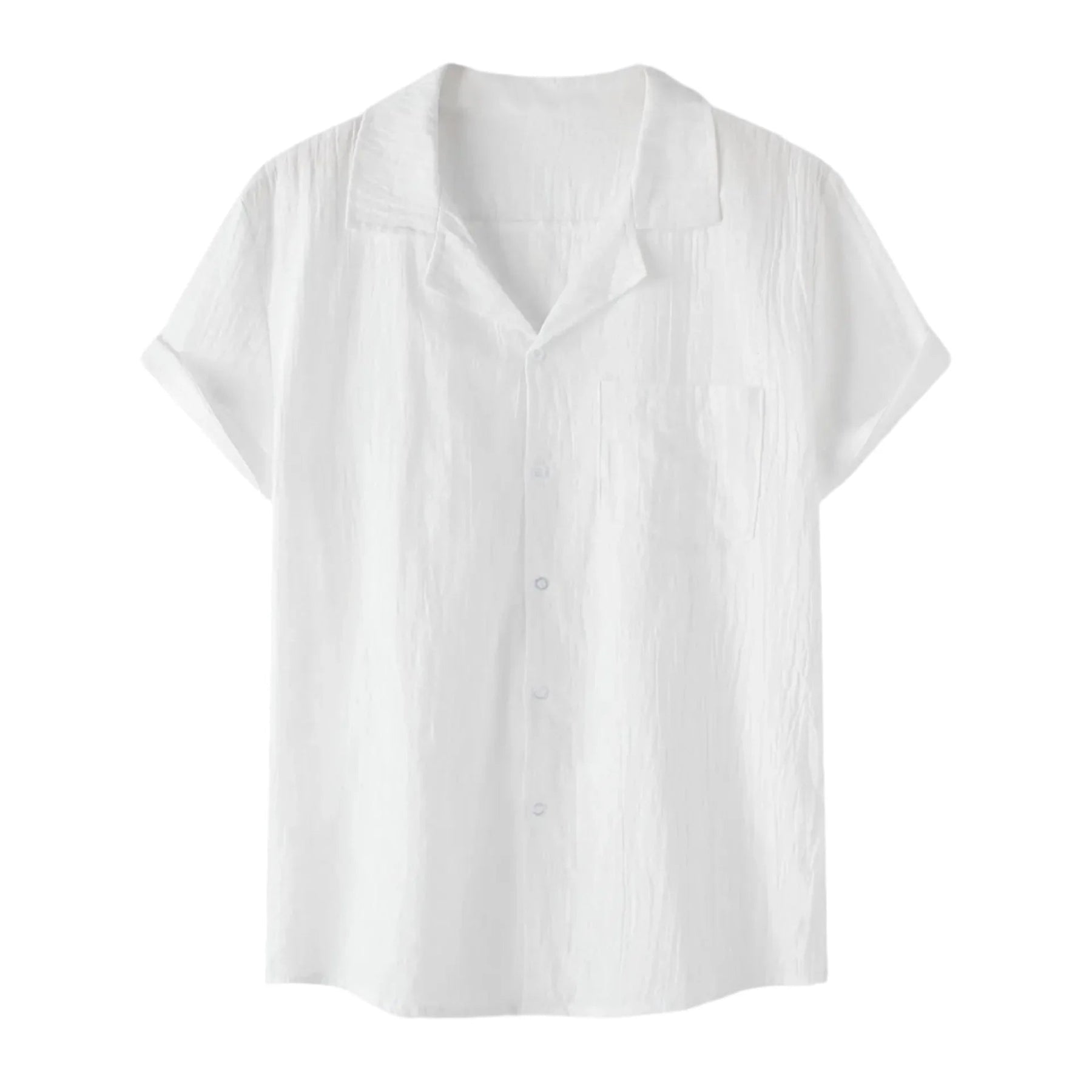 Camisa de Linho Masculina Vormount VT141 em linho premium, garantindo elegância e conforto para um visual clássico e refinado.