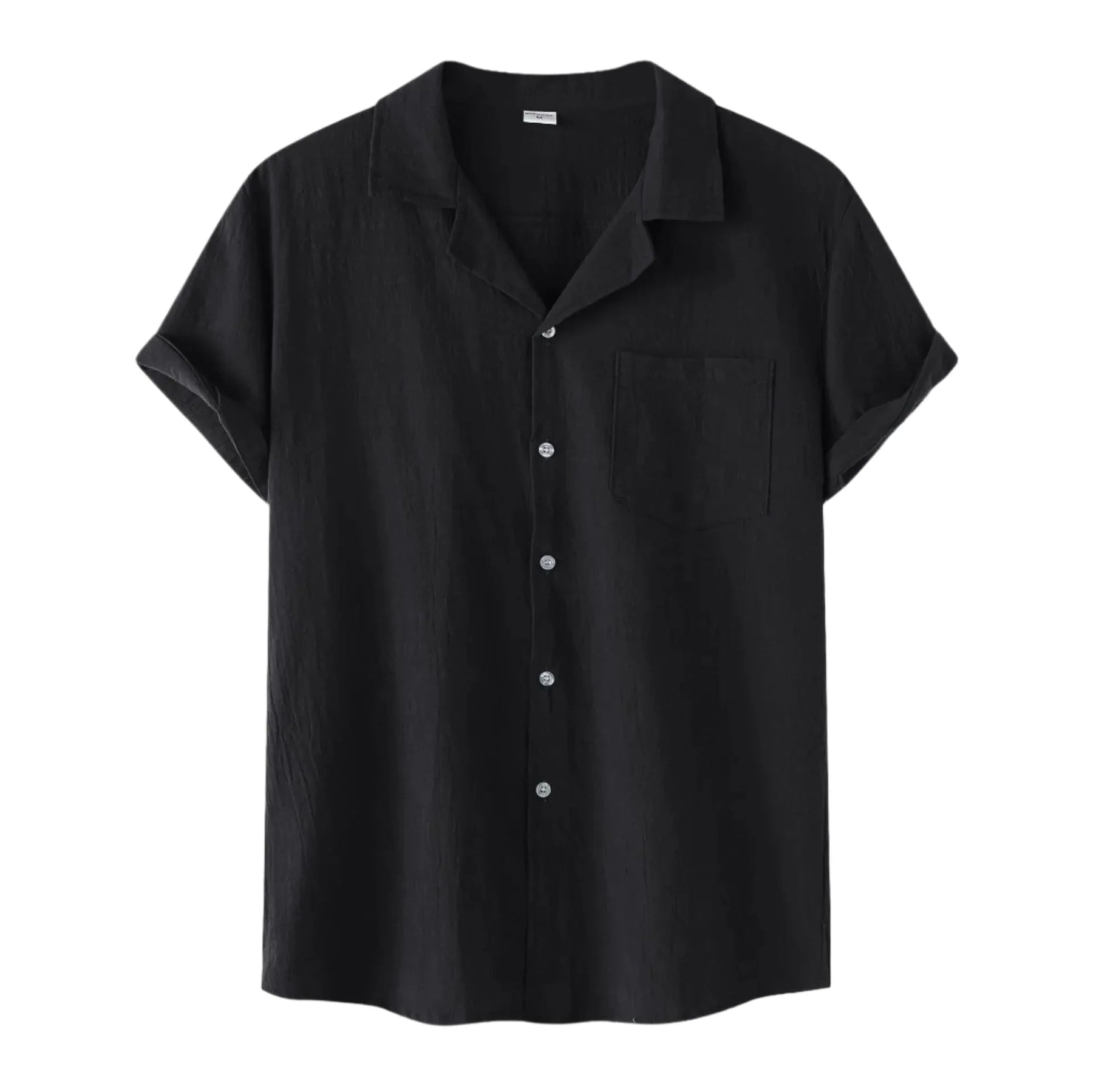 Camisa de Linho Masculina Vormount VT141 em linho premium, garantindo elegância e conforto para um visual clássico e refinado.