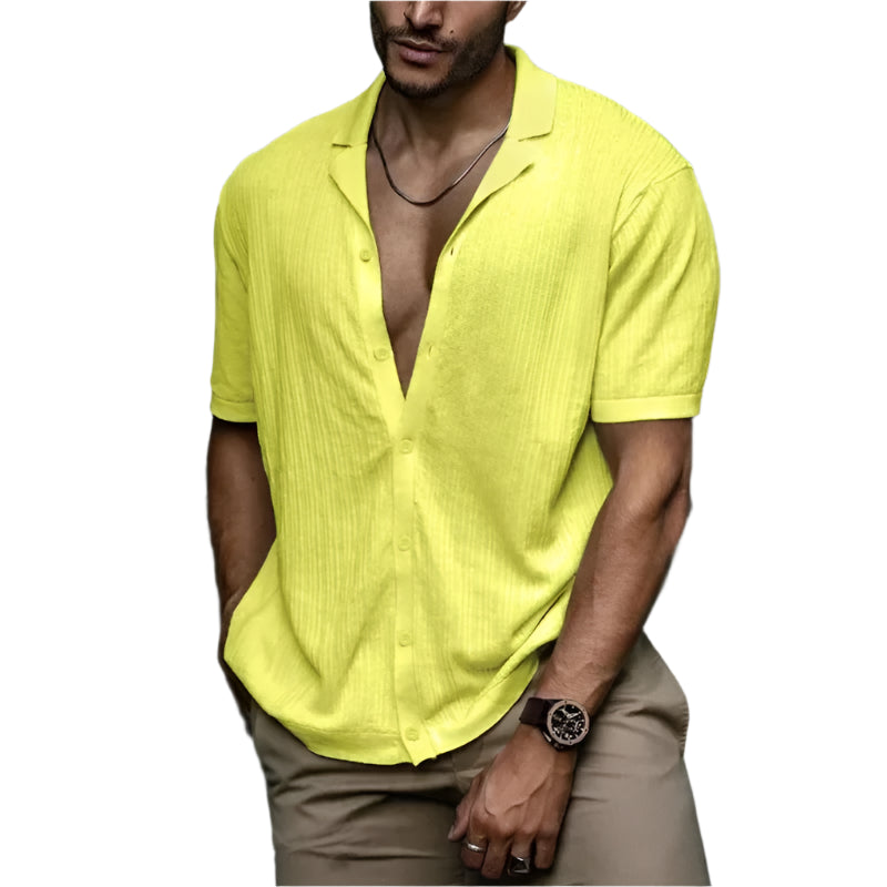 Camisa Masculina Vormount VT147 em algodão, estilo slim, ideal para um visual elegante e confortável.