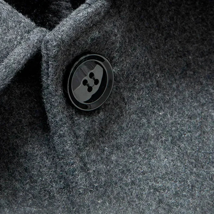 Sobretudo Masculino Curto de Lã Vormount VT121, elegância e proteção até -6°C com tecnologia SoftFleece® e estilo refinado.