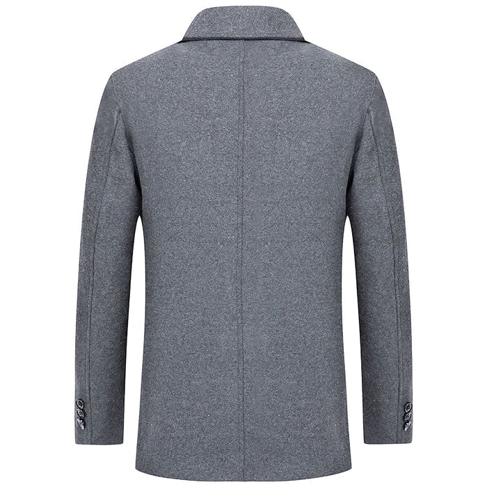 Sobretudo Masculino Curto de Lã Vormount VT121, elegância e proteção até -6°C com tecnologia SoftFleece® e estilo refinado.