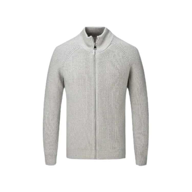 Suéter Masculino com Zíper Vormount VT131, elegante e funcional, feito de algodão de alta qualidade, ideal para manter o calor nos dias frios.