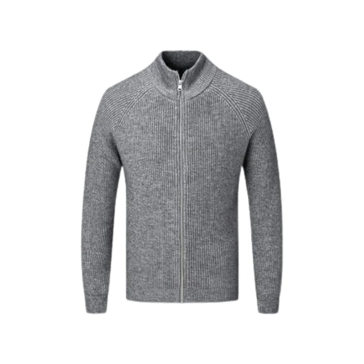 Suéter Masculino com Zíper Vormount VT131, elegante e funcional, feito de algodão de alta qualidade, ideal para manter o calor nos dias frios.