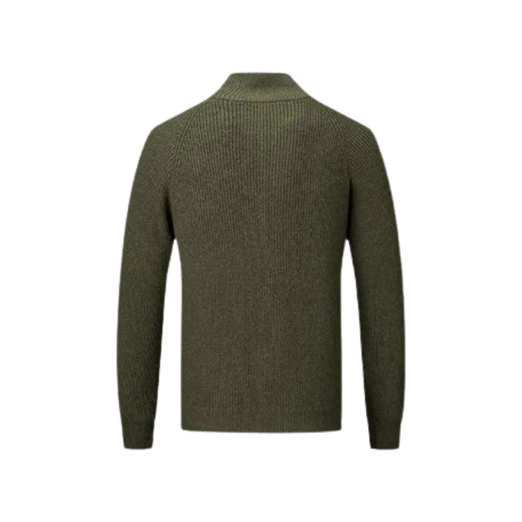Suéter Masculino com Zíper Vormount VT131, elegante e funcional, feito de algodão de alta qualidade, ideal para manter o calor nos dias frios.