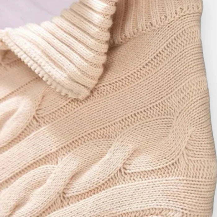 Suéter Masculino Vormount VT132, tricot elegante e confortável, estilo clássico Old Money com meio zíper, ideal para sobreposições sofisticadas.