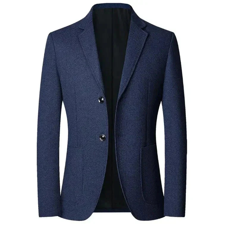 Blazer Masculino Vormount VT101 em algodão, design clássico que combina elegância e conforto, perfeito para todas as ocasiões.