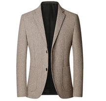 Blazer Masculino Vormount VT101 em algodão, design clássico que combina elegância e conforto, perfeito para todas as ocasiões.