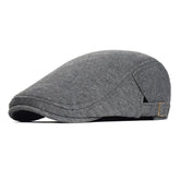 Boina masculina italiana em algodão Vormount VT093, elegante e confortável, ideal para composições casuais e formais com estilo e autenticidade.