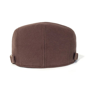 Boina masculina italiana em algodão Vormount VT093, elegante e confortável, ideal para composições casuais e formais com estilo e autenticidade.