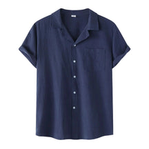 Camisa de Linho Masculina Vormount VT141 em linho premium, garantindo elegância e conforto para um visual clássico e refinado.