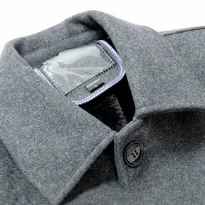 Sobretudo Masculino Curto de Lã Vormount VT121, elegância e proteção até -6°C com tecnologia SoftFleece® e estilo refinado.