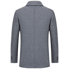 Sobretudo Masculino Curto de Lã Vormount VT121, elegância e proteção até -6°C com tecnologia SoftFleece® e estilo refinado.