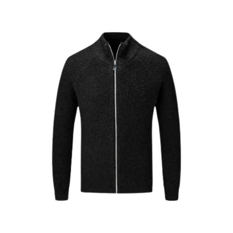 Suéter Masculino com Zíper Vormount VT131, elegante e funcional, feito de algodão de alta qualidade, ideal para manter o calor nos dias frios.
