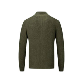 Suéter Masculino com Zíper Vormount VT131, elegante e funcional, feito de algodão de alta qualidade, ideal para manter o calor nos dias frios.