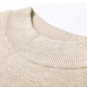 Suéter masculino elegante em lã gola alta Vormount VT140, ideal para um look sofisticado e aconchegante com estilo atemporal.